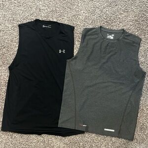 2 Men’s Under Armour Shirts